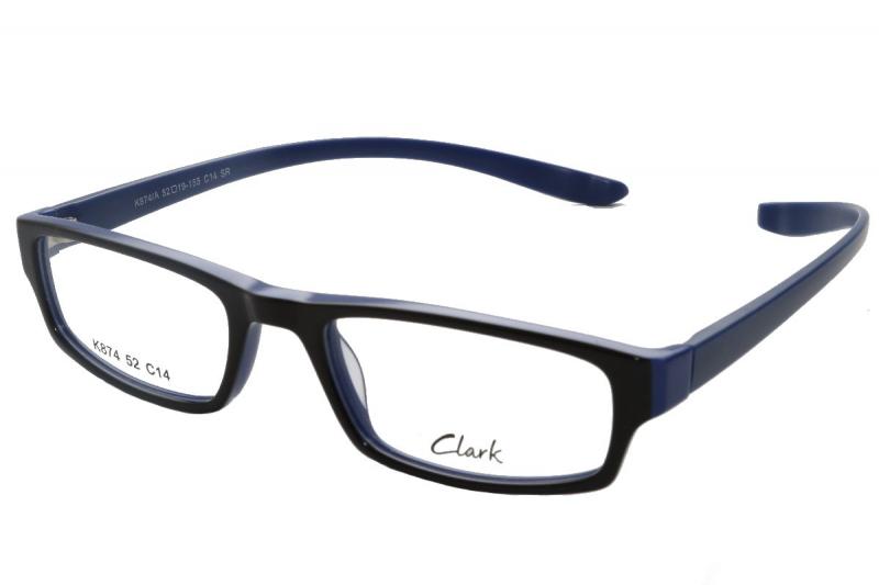 Lesebrille Clark Schwarz Blau