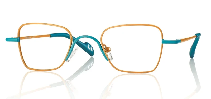 Fertiglesebrille RNC Metall Eckig