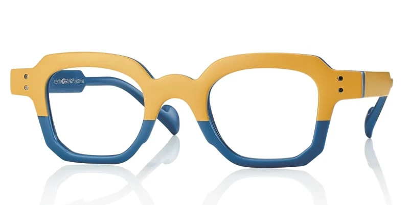 Fertiglesebrille RNC Kunststoff Eckig